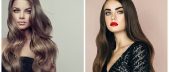 Cabello rubio oscuro- peinados muy elegantes y bonitas para mujeres