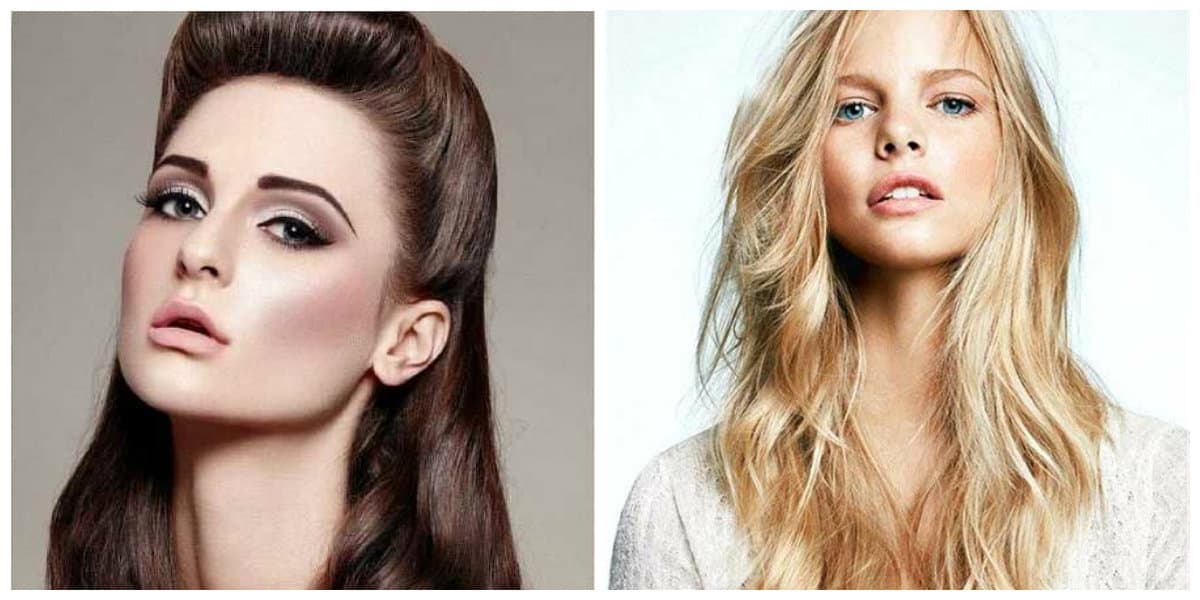 Peinados para cabello largo- colores variable para mujer moderna