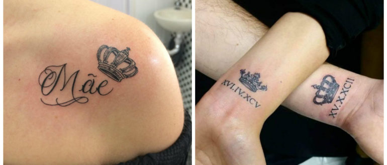 Coronas tatuajes - mejores ideas de tatuajes con simbolo de corona