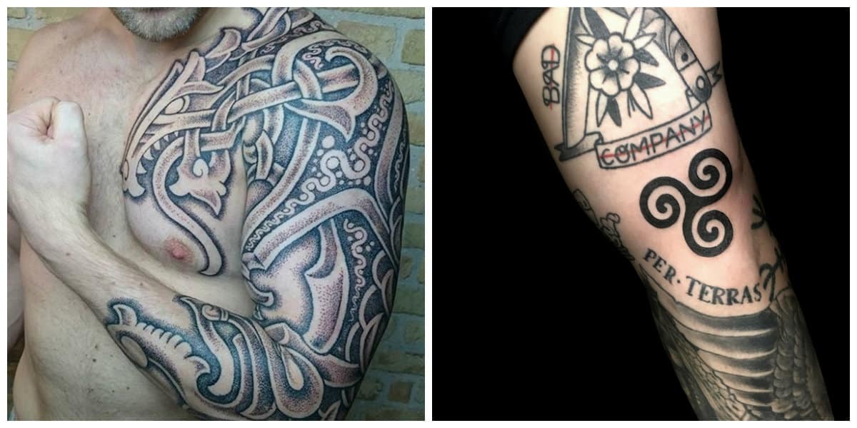 Tatuajes celtas- simbolos y signos que llegan desde la historia antigua