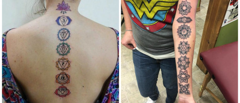 Tatuajes chakras- tendencias y corrientes principales de chakras tatuajes