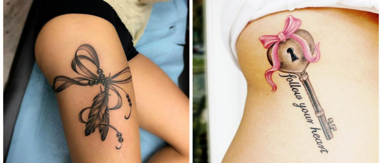 Tatuajes de arcos- ideas para las chicas amantes del arte de tatuaje