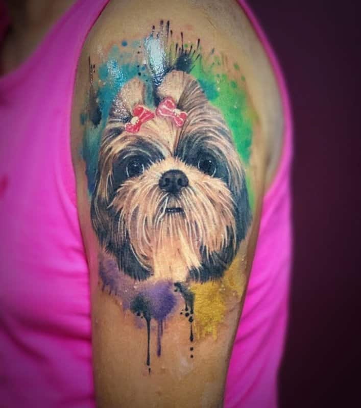 Tatuajes-perros-Diseños-populares-del-tatuaje-del-perro-para-amantes-de-animales