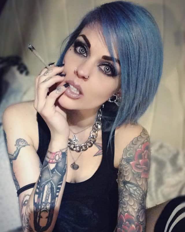 Pelo-denim-Color-de-pelo-de-fantasía-para-las-mujeres-contemporáneas