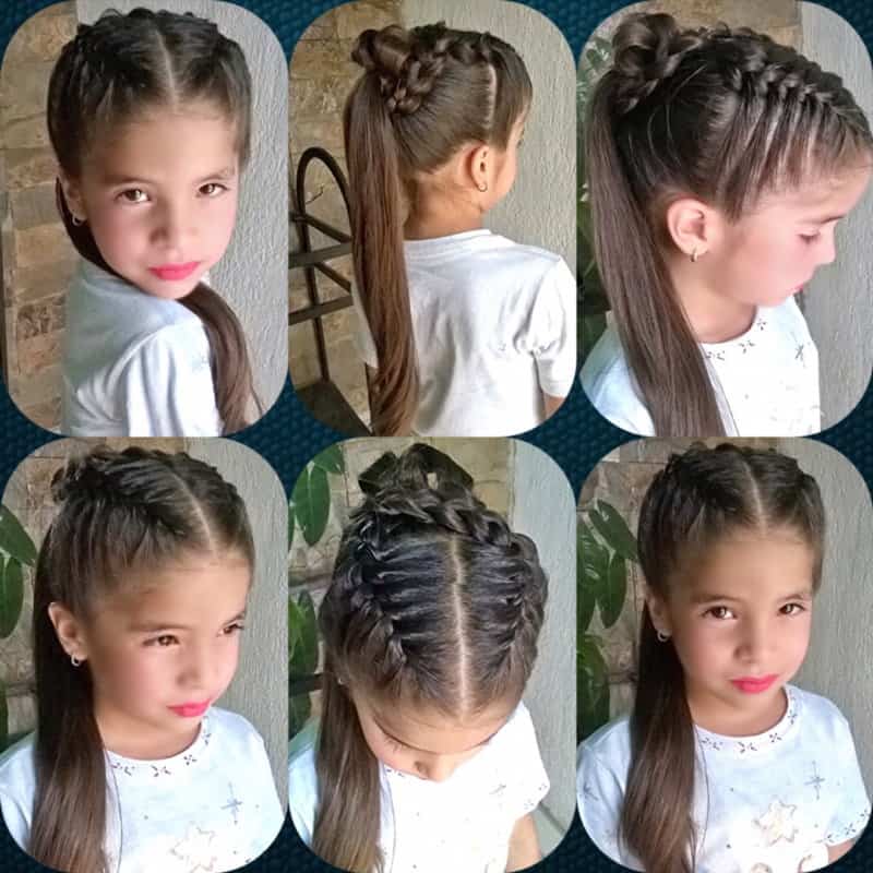 Peinados-fáciles-para-niñas-Peinados-para-pequeñas-amantes-de-moda